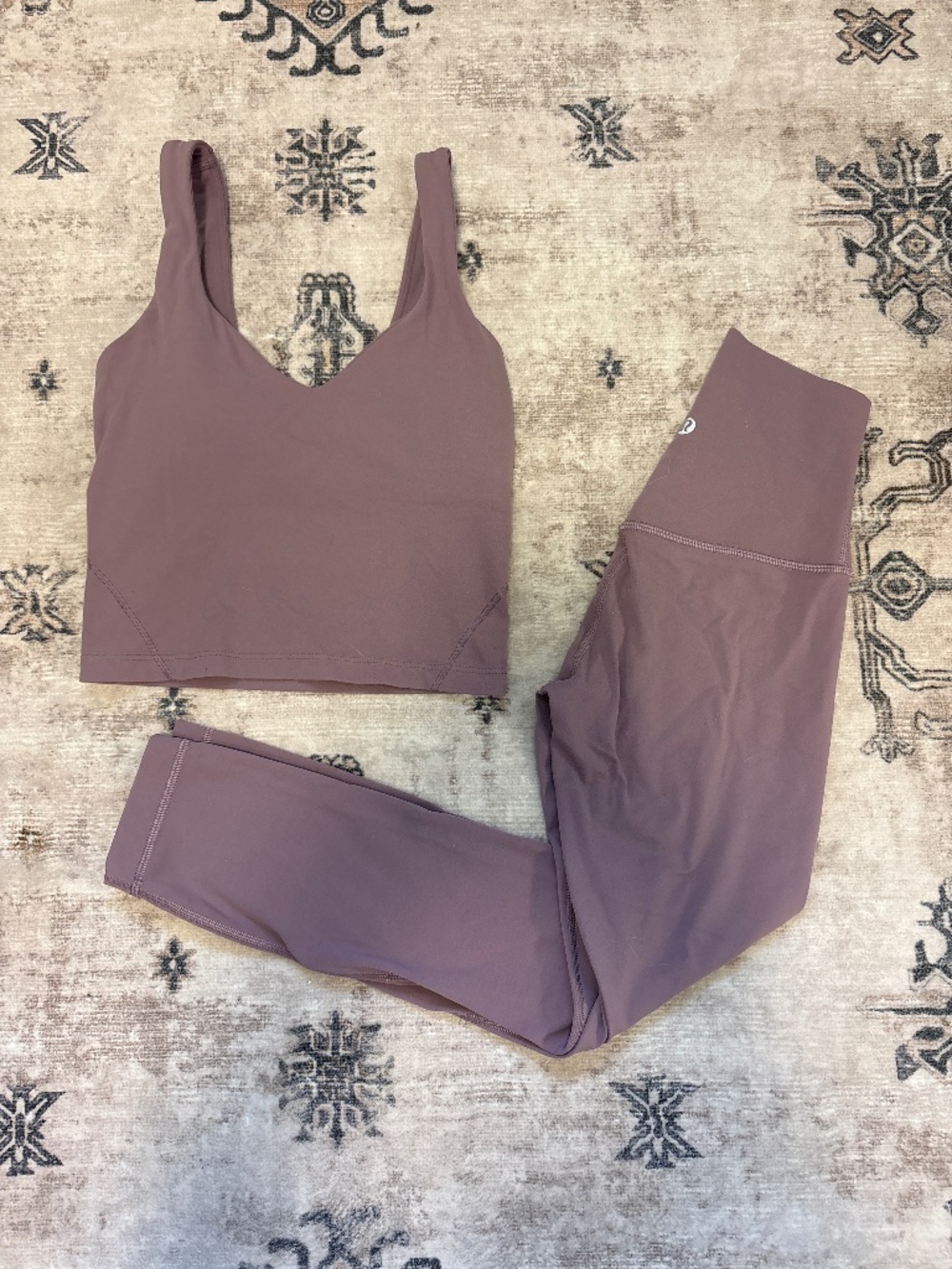 Lululemon align set size 0